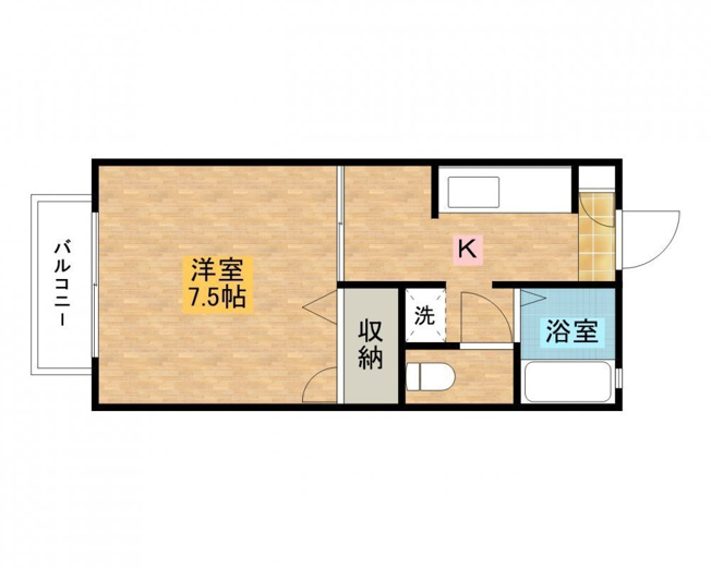 【間取り】 | クレスト大夢Ｅ