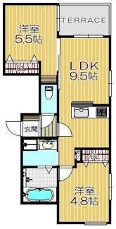 【間取り】 | ショコラ甲子園