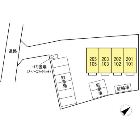 Felixの区画図