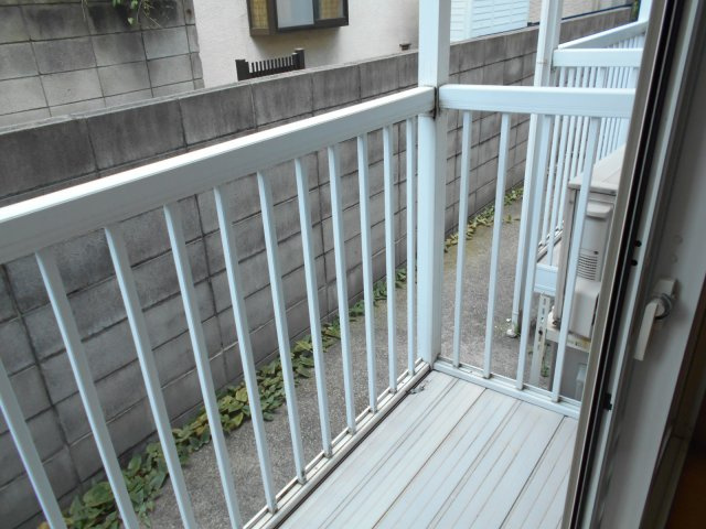 メゾンリュイソーのバルコニー