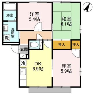 【間取り】 | ハイツ常盤