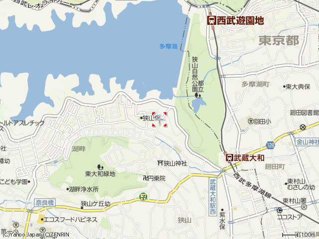 メゾンド東大和の地図