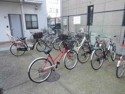 【その他共用部分】 | グレイス蒔田公園 | 駐輪場