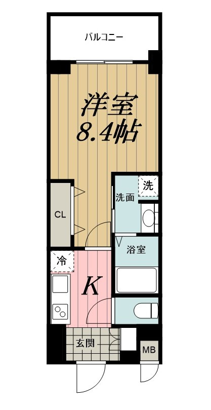1/6th　（ワンシックス）の間取り