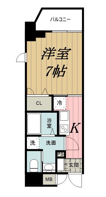 1/6th　（ワンシックス）の間取り