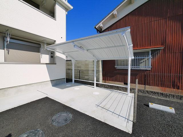 エスポアシャルムのその他共用部分|屋根付き駐輪場