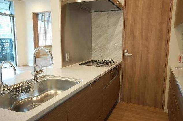 港区赤坂１丁目の賃貸マンションのキッチン