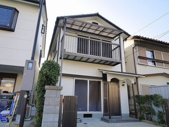 荻野一戸建の外観|外観は落ち着いています