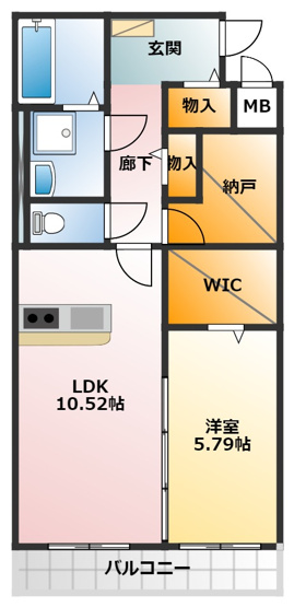 【間取り】 | ファインⅢ
