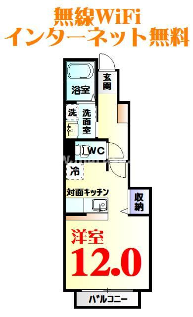 PlumeriaA棟の間取り