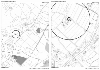 【地図】 | 大津市南小松618-26　中古戸建