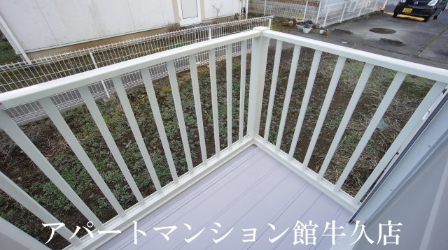 ドールハウスのバルコニー