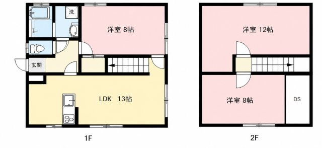 ドールハウスの間取り