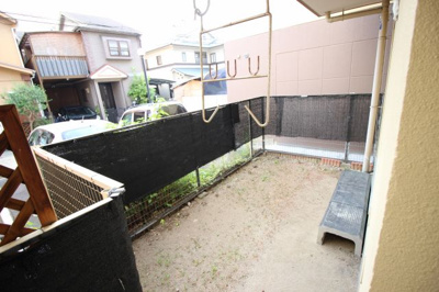 【庭】 | プレアール南亀井Ⅱ | 1階のお部屋のみ
