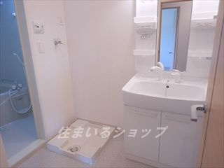 安芸高田市吉田町山手のアパートの洗面所|シャンプードレッサー