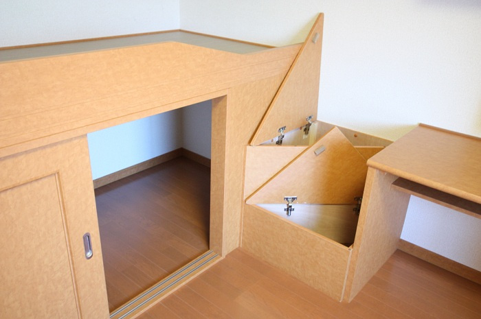 レオパレスフォンターナの収納