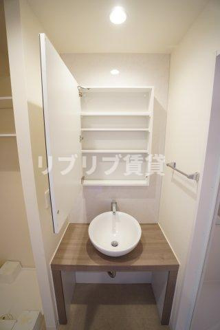 Ｇ’-note（ジーノート）の洗面所