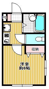 【間取り】 | チェスナッツ戸越