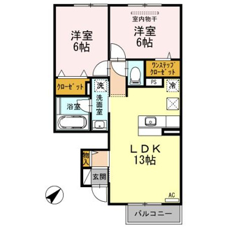 【間取り】 | リュミエール