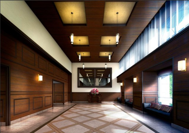 【ロビー】 | LA MIA CASA | ゲストの応接の場として、ご歓談の場としてもご利用いただけます