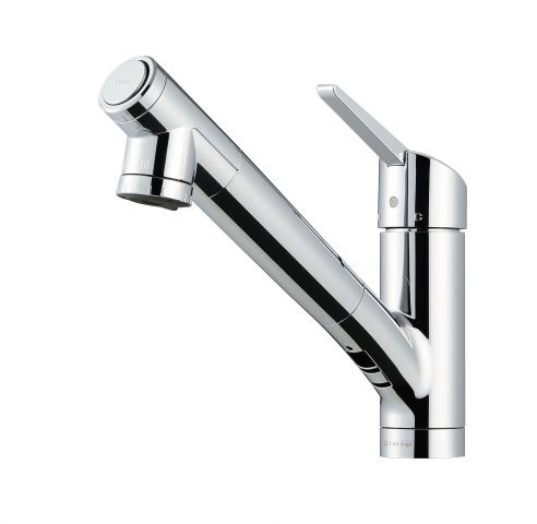 【キッチン】 | LA MIA CASA | 浄水器一体型水栓で、カートリッジを差し込むだけで浄水利用可能