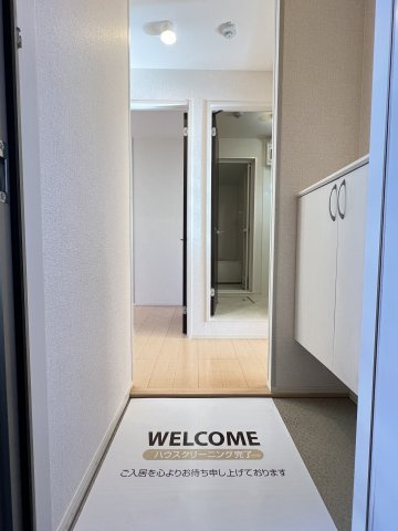 ルミエール新道の玄関