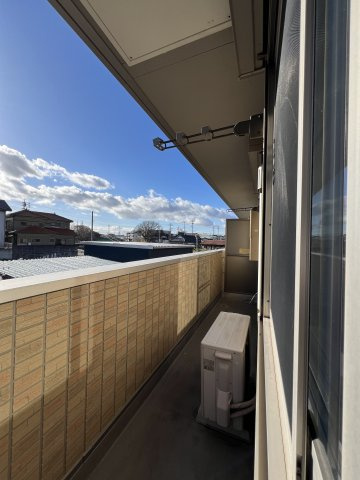ルミエール新道のバルコニー
