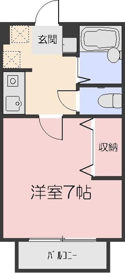 【間取り】 | ラッキー下中野