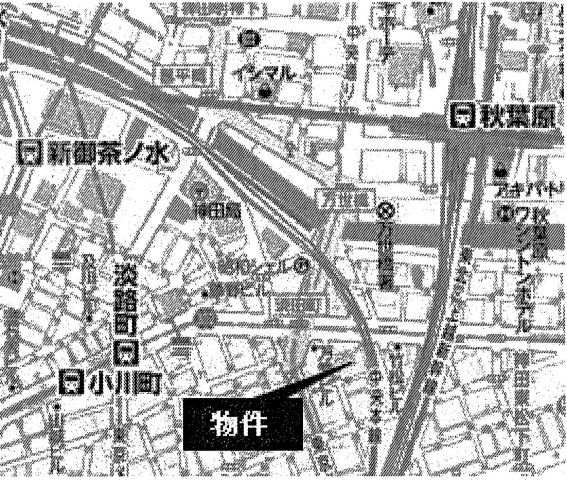 千代田区神田須田町１丁目の事務所の地図