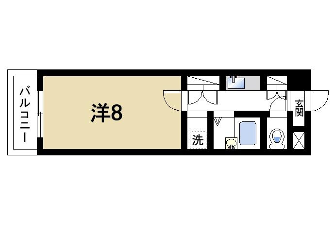グランシャリオ生駒の間取り|間取りです