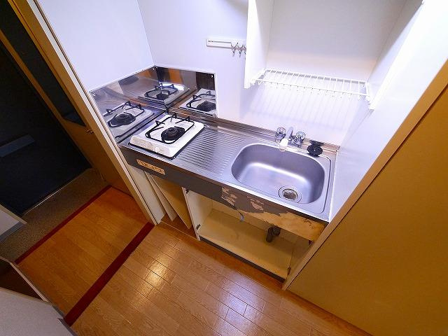 グランシャリオ生駒のキッチン|きれいなキッチンです
