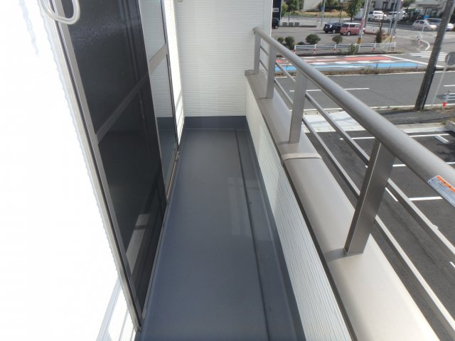 i-BLUEのバルコニー