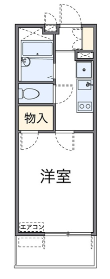 【間取り】 | ラ　メイジュときわ台