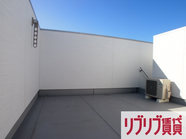 フォンティーナ 本千葉のバルコニー