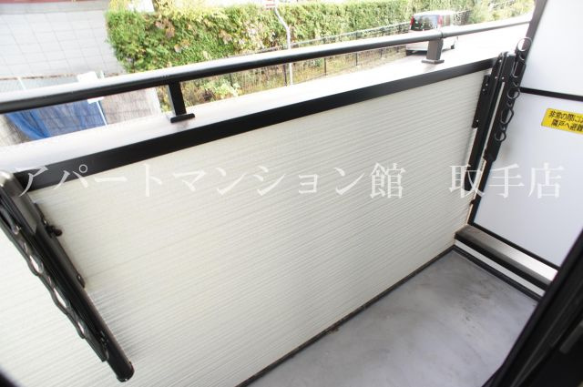 プレシャスアース取手のバルコニー