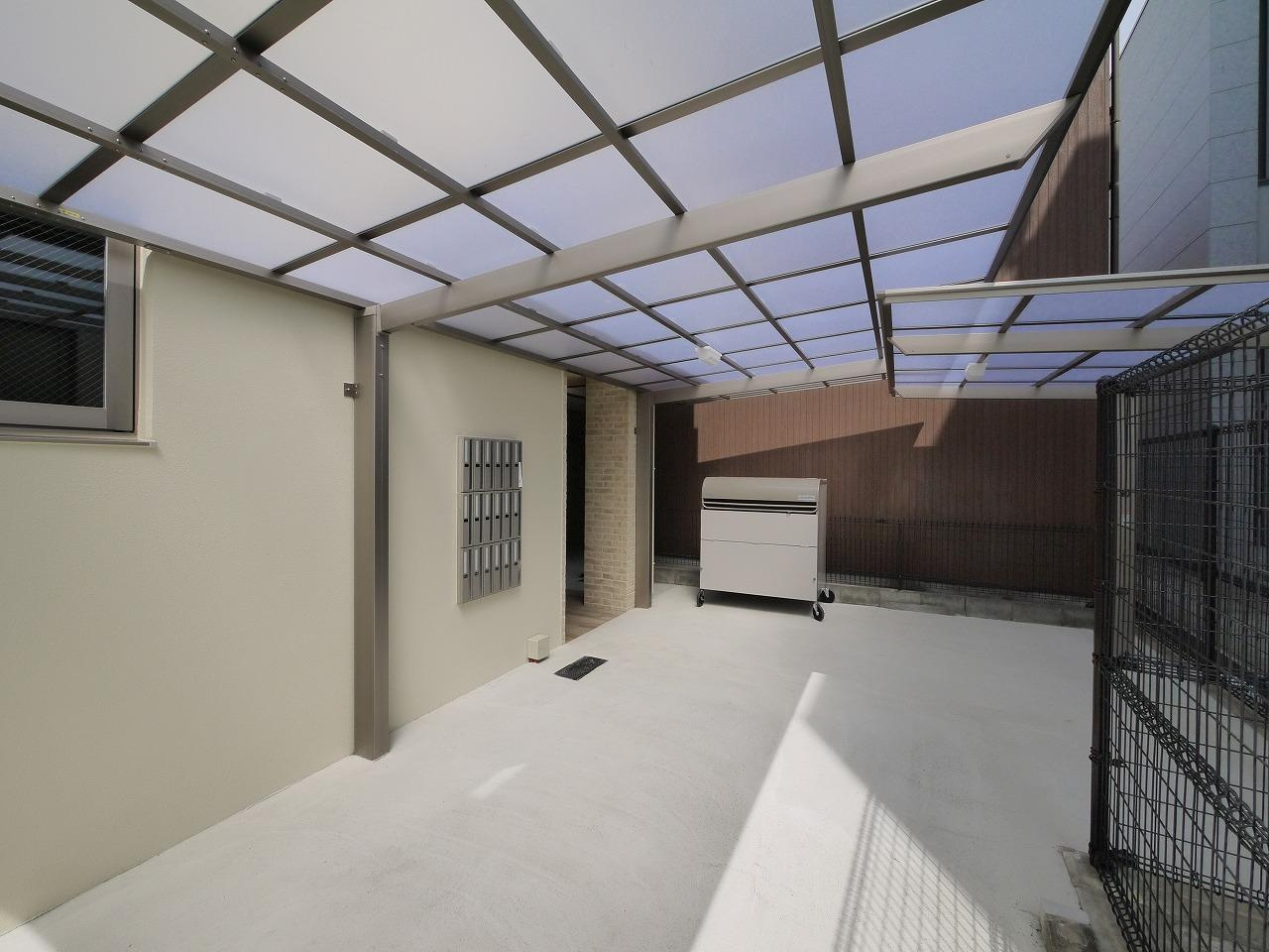 Kフラット三条のその他共用部分|きれいな共有スペース