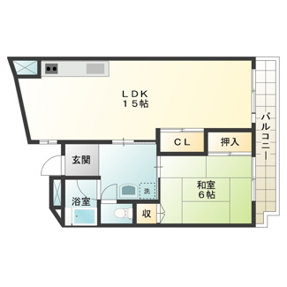 【間取り】 | 上高田四丁目団地1号棟