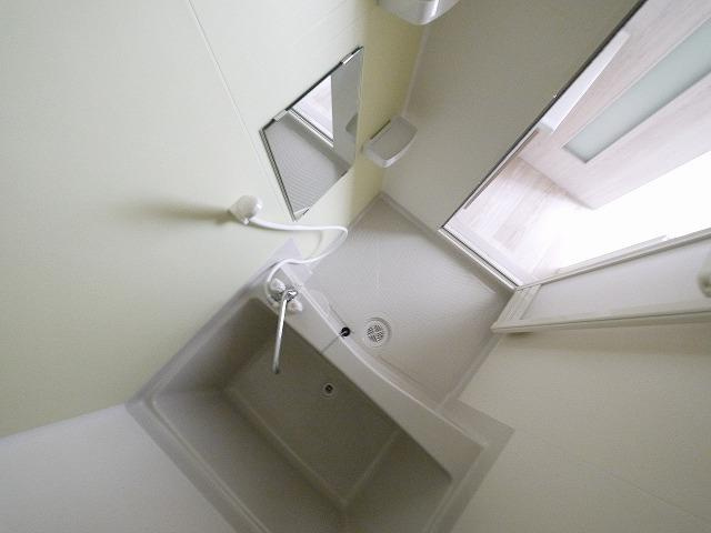 Kフラット三条の浴室|お風呂で日々の疲れを落としましょう