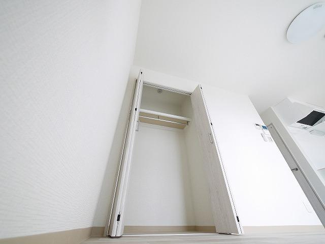 Kフラット三条の収納|大きなものも収納できそうです