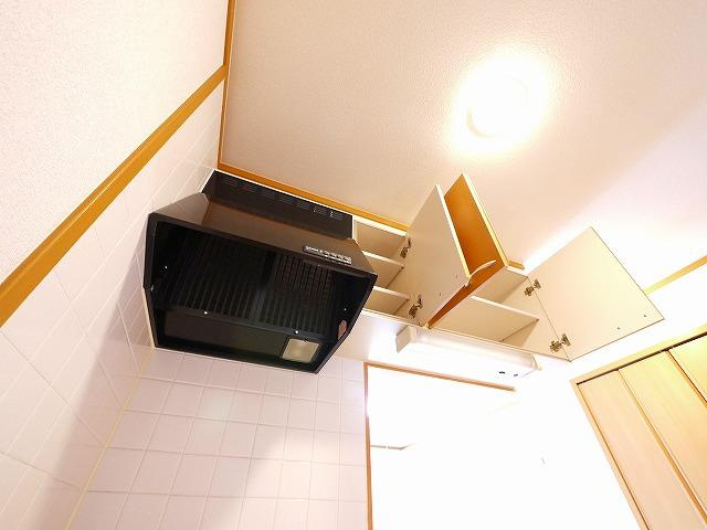 フォーリアのキッチン|換気扇がしっかりとしています。