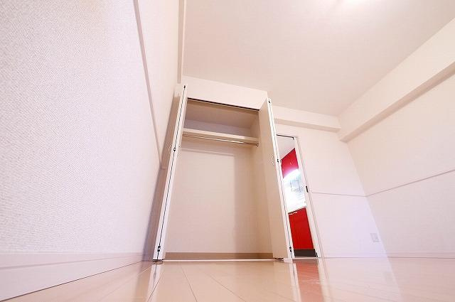 フルーア　ケイの収納|たっぷり入るクローゼット完備です