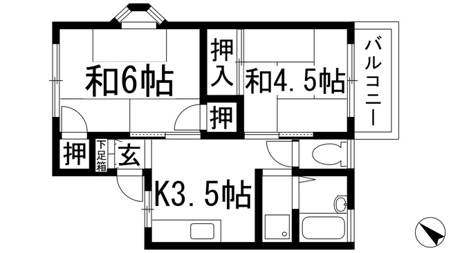 【間取り】 | サニーホームズオザキ