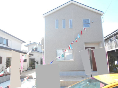 【外観】 | 野田市　日の出町　全1棟　1号棟　5ＬＤＫ | 2480から2180から2050万円に価格変更。５ＬＤＫ．先ず内覧しましょう。