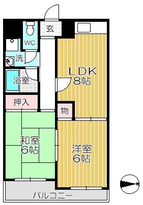 【間取り】 | フリーデ立花