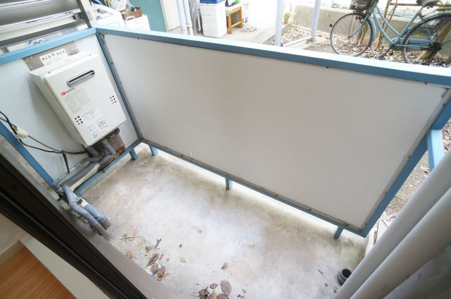 秀明ハイツⅡのバルコニー