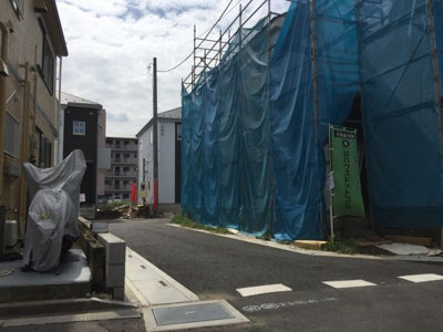 【前面道路含む現地写真】 | さいたま市桜区下大久保　新築分譲住宅全5棟・残1棟 | 前面道路含む現地写真です