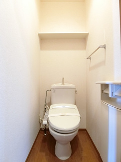 【トイレ】 | メゾン・ド・クロシェット　Ａ | トイレです