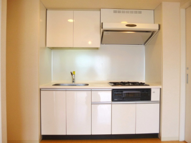 ParkAxis仲御徒町のキッチン|パークアクシス仲御徒町のキッチンです、広々シンクに豊富な収納棚です