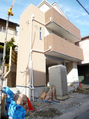 【外観】 | 舞子台６丁目３階建て | 仮設の足場がとれました。