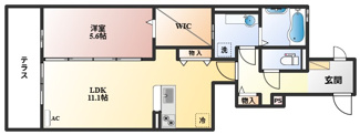 【間取り】 | D House south